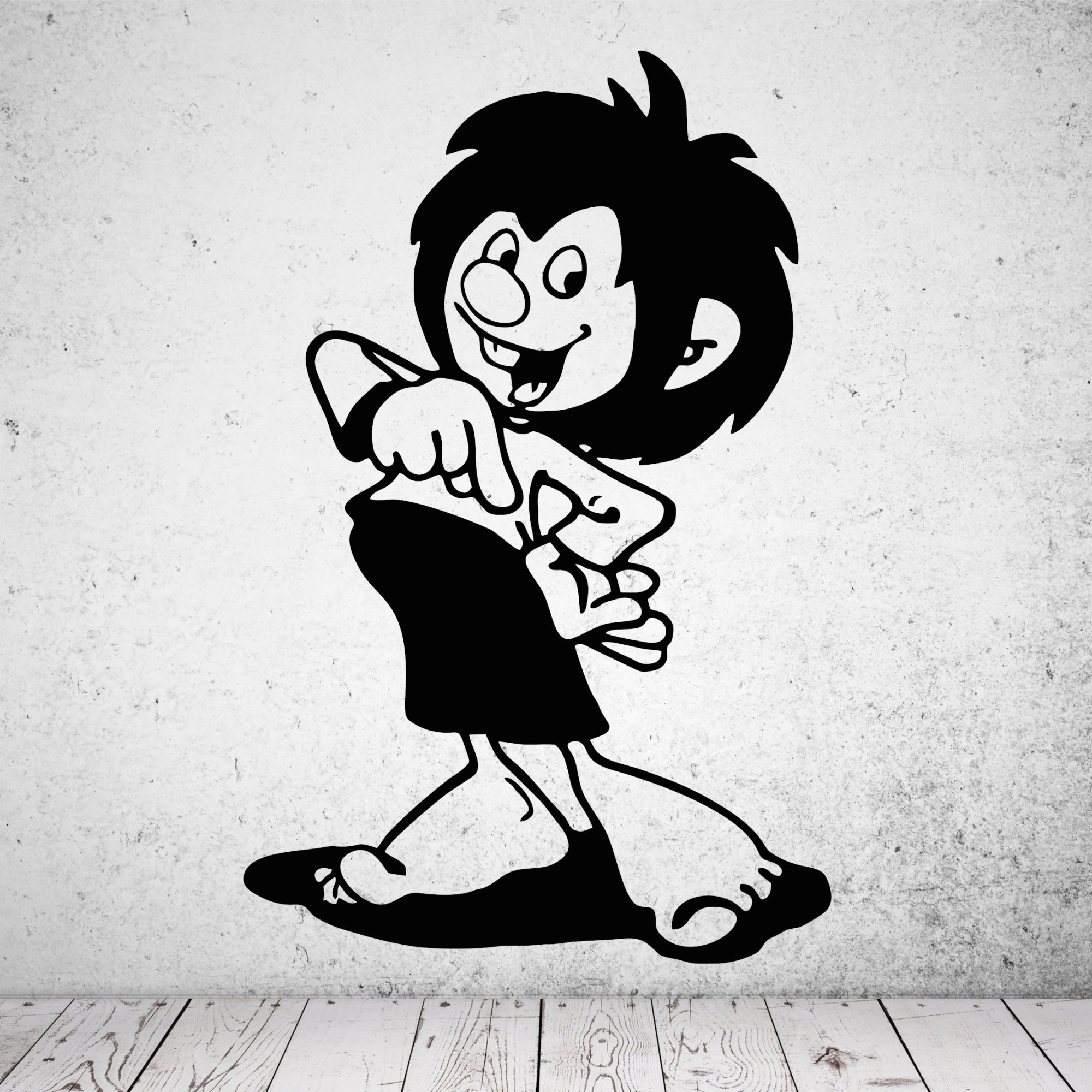 46122 Pumuckl Wandaufkleber